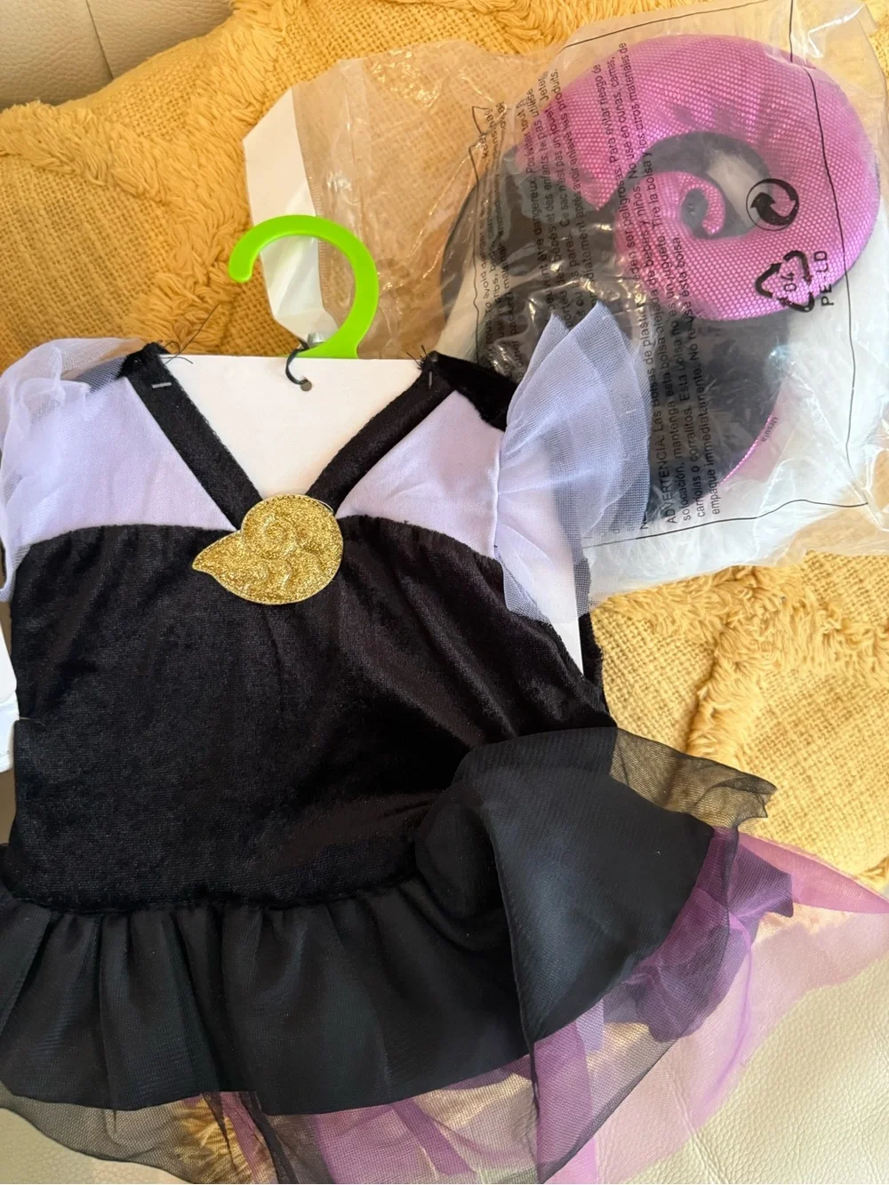 Little mermaid Ursula 6-12m new costume